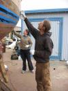 Spraying Seams